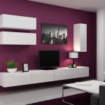 Cama TV stand VIGO 140 30/140/40 white/white gloss