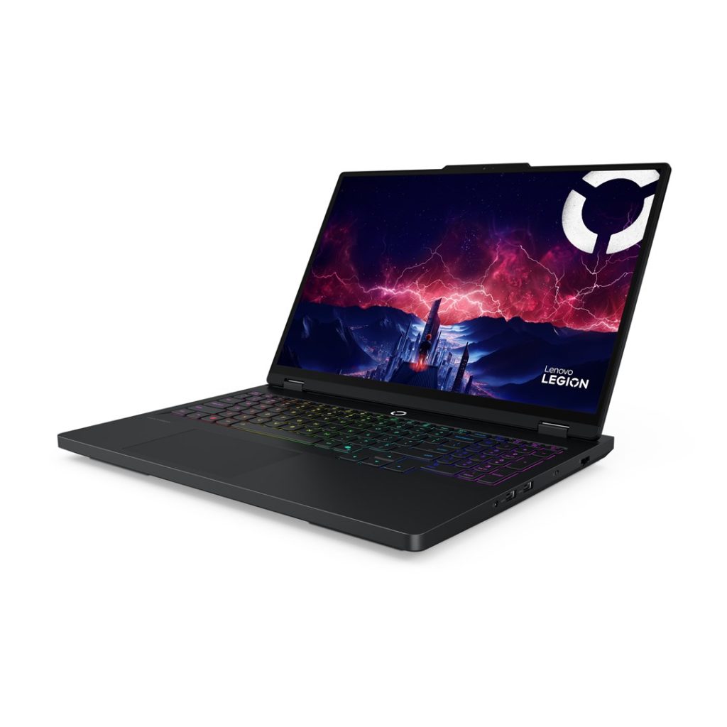 Lenovo Legion Pro 5 16ADR10 AMD Ryzen™ 7 8745HX Laptop 40.6 cm (16") WQXGA 32 GB DDR5-SDRAM 1 TB SSD NVIDIA GeForce RTX 5060 Wi-Fi 6 (802.11ax) NoOS Black