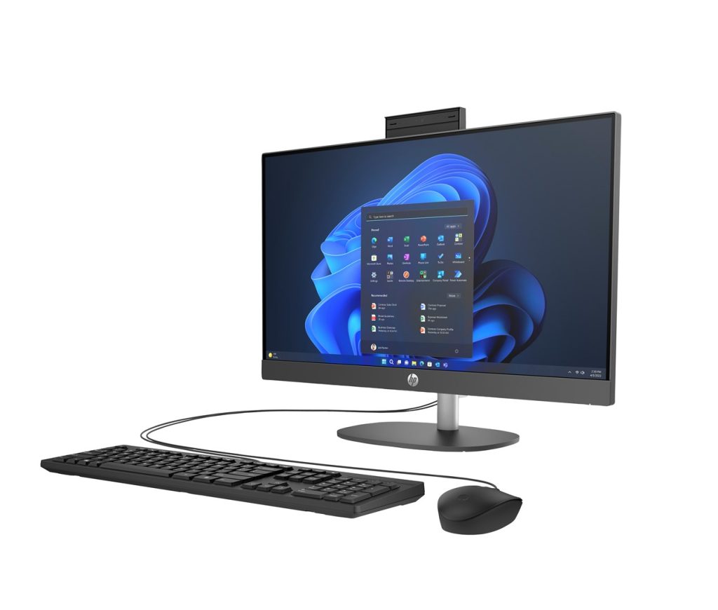HP ProOne 245 G10 Desktop PC AMD Ryzen™ 7 7730U 60,5 cm (23.8") 1920 x 1080 px 16 GB DDR4-SDRAM 512 GB SSD Windows 11 Pro Wi-Fi 6 (802.11ax) Grey