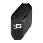 ASUS ROG Rapture GT6 AX10000 AiMesh 1 Pack Tri-band (2.4 GHz / 5 GHz / 5 GHz) Wi-Fi 6 (802.11ax) Black 4 Internal