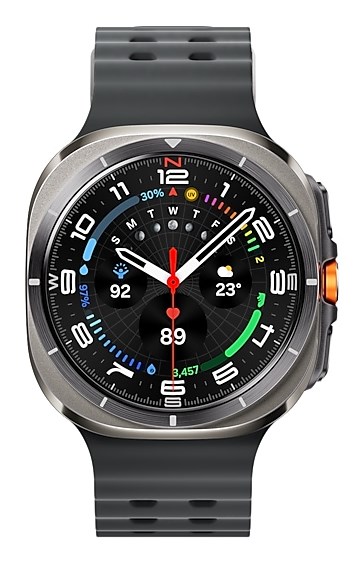 Samsung Galaxy Watch Ultra 3.81 cm (1.5") AMOLED 47 mm Digital 480 x 480 pixels Touchscreen 4G Silver, Titanium Wi-Fi GPS (satellite)