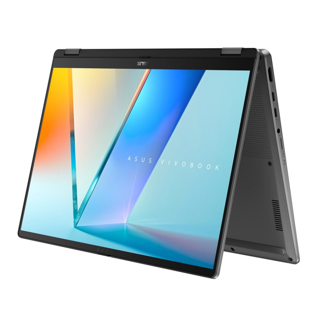 ASUS Vivobook 14 Flip TP3407SA-SG146W Ultra 5 226V 14.0" WUXGA Touchscreen 60Hz 300 nits AG 16GB LPDDR5X 512GB SSD Intel Arc Graphics FHD Webcam 70Wh Windows 11 Matte Grey