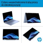 HP OmniBook 5 Flip 14-fp0004nw Intel Core 5 120U 2-in-1 Laptop 35.6 cm (14") 2K Touchscreen 16 GB LPDDR5 SDRAM 512 GB SSD Wi-Fi 6 (802.11ax) Windows 11 Home Blue