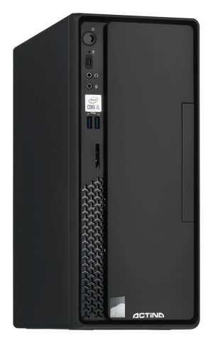 Actina 5901443334330 PC i3-12100 Mini Tower Intel® Core™ i3 8 GB DDR4-SDRAM 512 GB SSD Windows 11 Pro Education Black