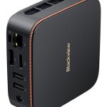 Blackview MP20 Mini PC with Ryzen 3 3300U, 8GB RAM, 256GB SSD, Windows 11 Pro, black