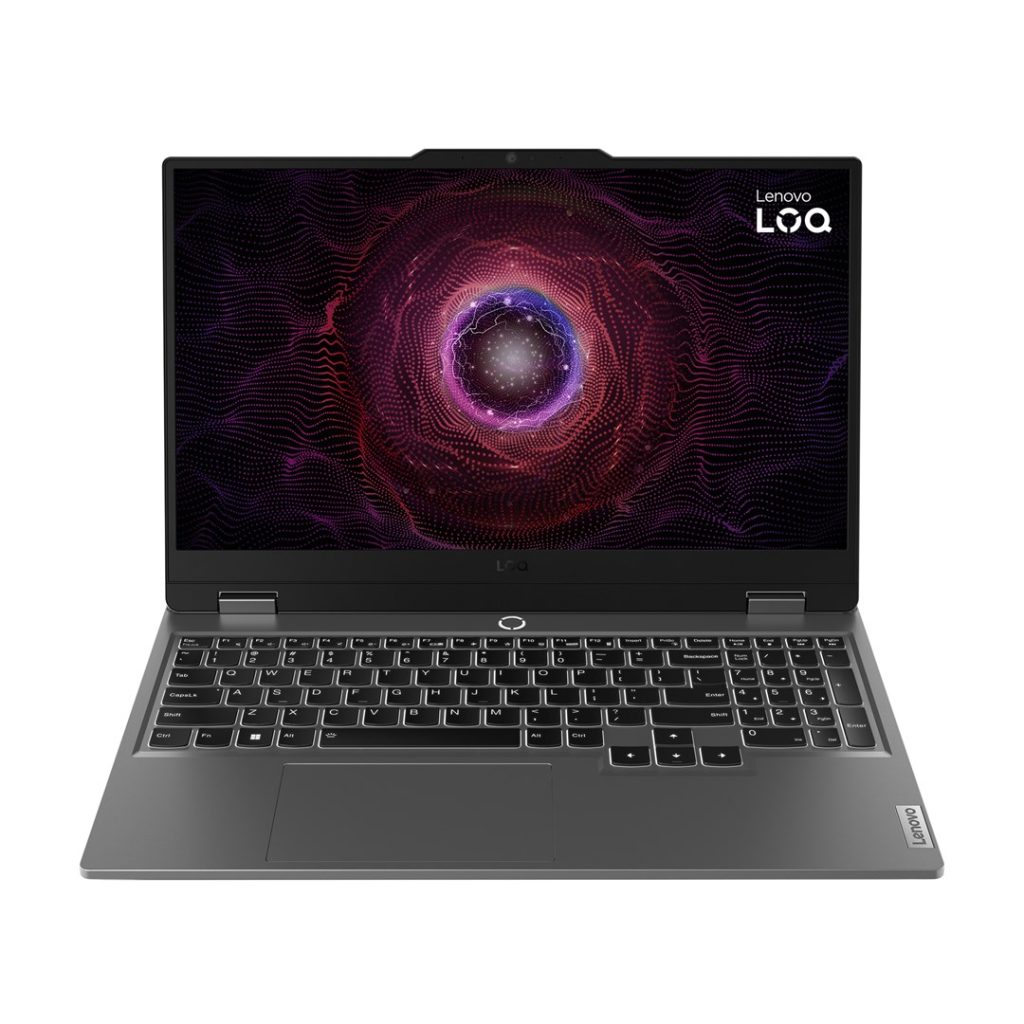 Lenovo LOQ 15ARP9 AMD Ryzen™ 5 7235HS Laptop 39.6 cm (15.6") Full HD 16 GB DDR5-SDRAM 512 GB SSD NVIDIA GeForce RTX 4050 Wi-Fi 6 (802.11ax) NoOS Grey