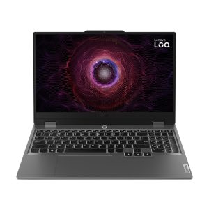 Lenovo LOQ 15ARP9 AMD Ryzen™ 5 7235HS Laptop 39.6 cm (15.6") Full HD 16 GB DDR5-SDRAM 512 GB SSD NVIDIA GeForce RTX 4050 Wi-Fi 6 (802.11ax) NoOS Grey